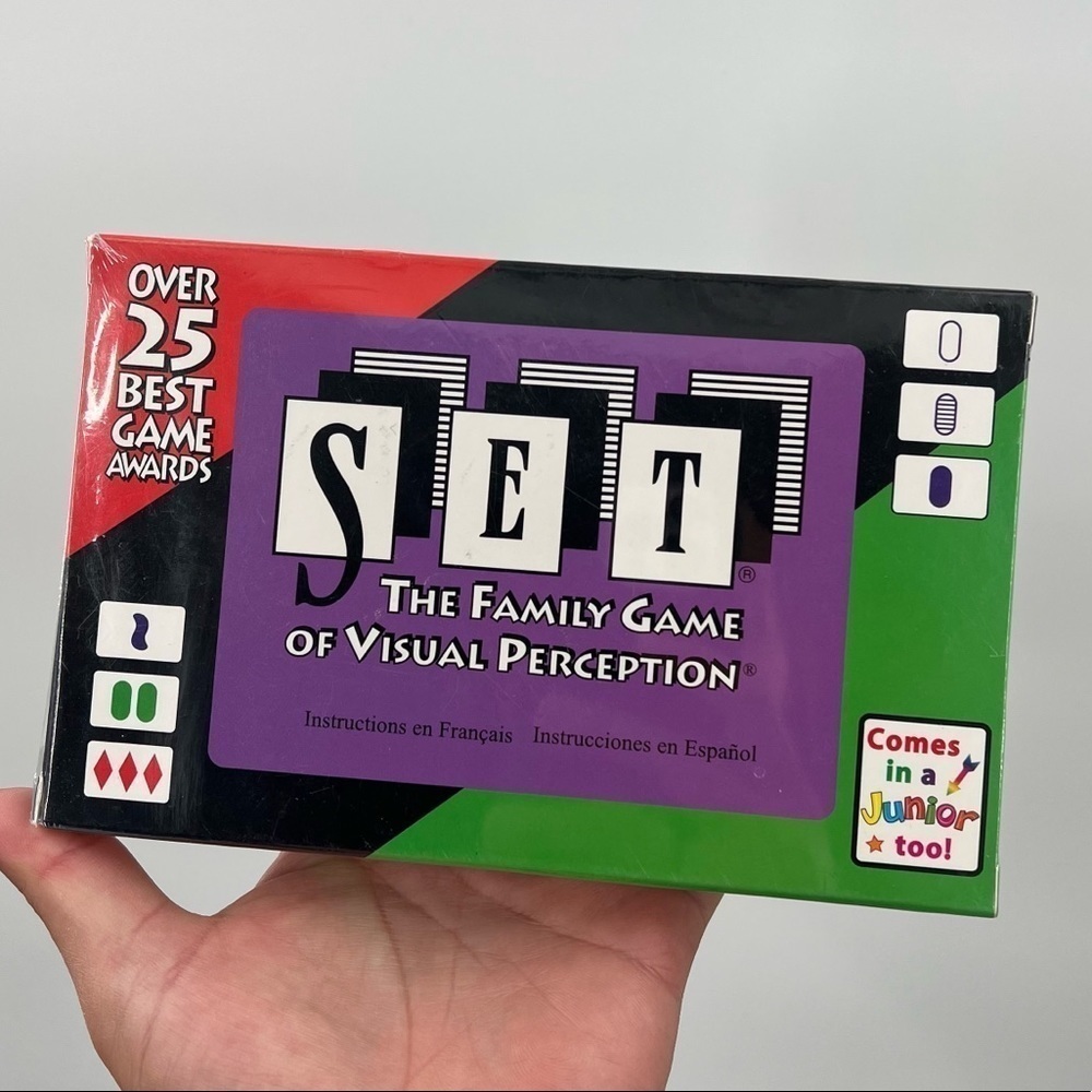 Set Vintage “The Family Game Of Visual Perception” NEW